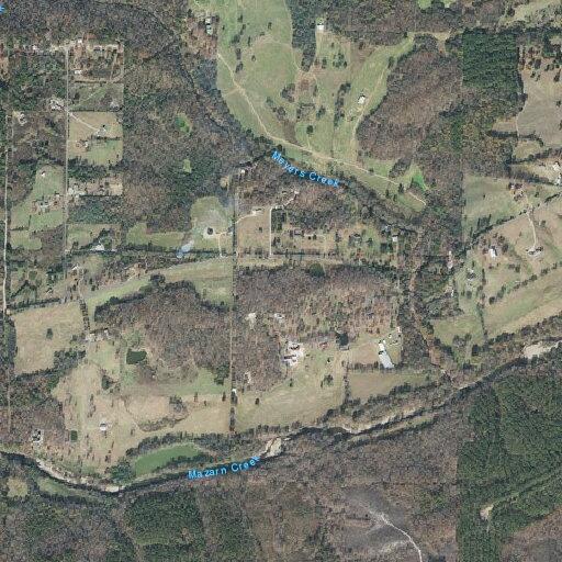 Fire alarm at house on Caddo Gap Road