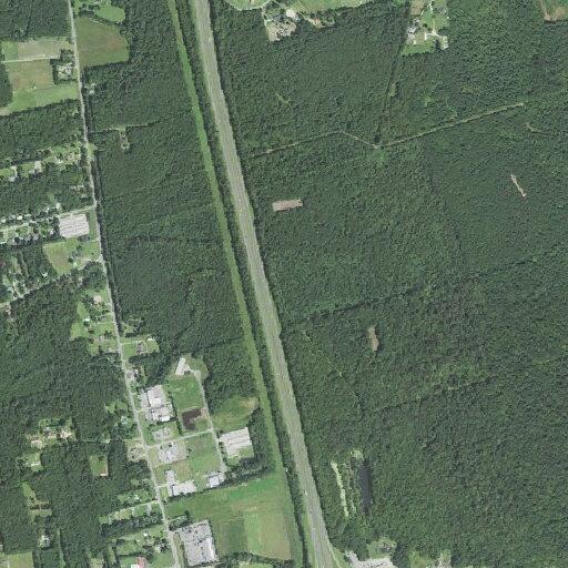 Highway 117 blocked at Porters Lane Road