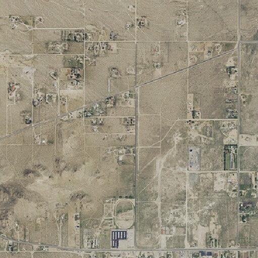 Person with psychiatric problem at Highway 18, Lucerne Valley