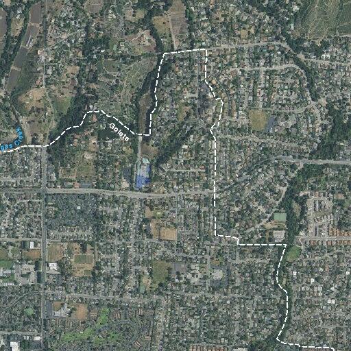 Vehicle crash on Cathedral Oaks Road