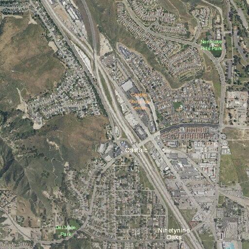 Elderly woman needs help at The Old Road and Mobil