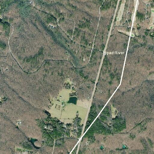 Low-hanging line hazard near Highway 157