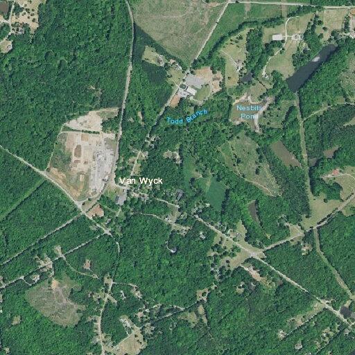 Eighteen-wheeler stuck in ditch at Steel Hill Road