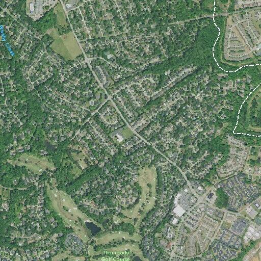 Person with diabetic issue near Thornblade Boulevard