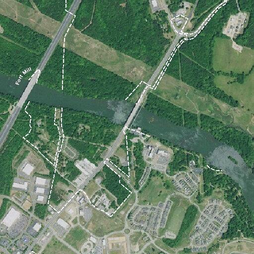 Single-vehicle crash near Cherry Road and Riverwalk