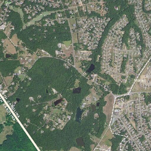 Cut gas line near Odell Farm Lane in Marvin