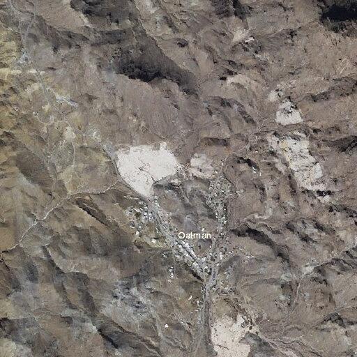 Motor vehicle crash near milepost (number withheld) on Oatman Highway