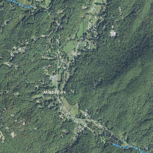 Elderly man falls and is injured near Middlefork Farm Road