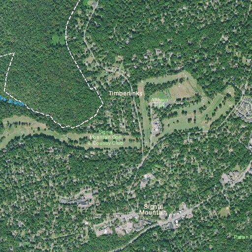 Traffic stop on James Boulevard in Signal Mountain