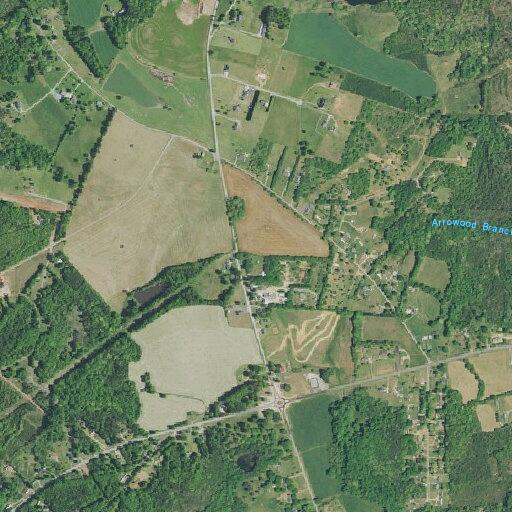 Brush fire reported on Parris Bridge Road