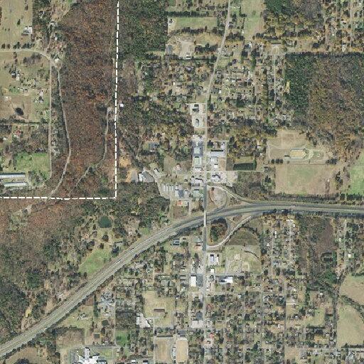 Brush fires near Atkins Nursing Center contained