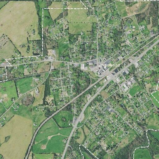 Smoking power line down across US-411 roadway