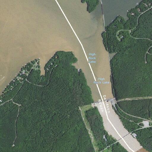 Search for three kayakers near High Rock Dam