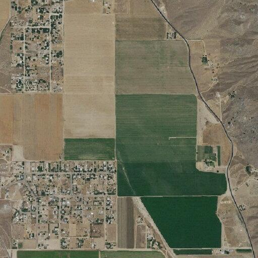 Agricultural burn with smoke near Kelsey Valley Road