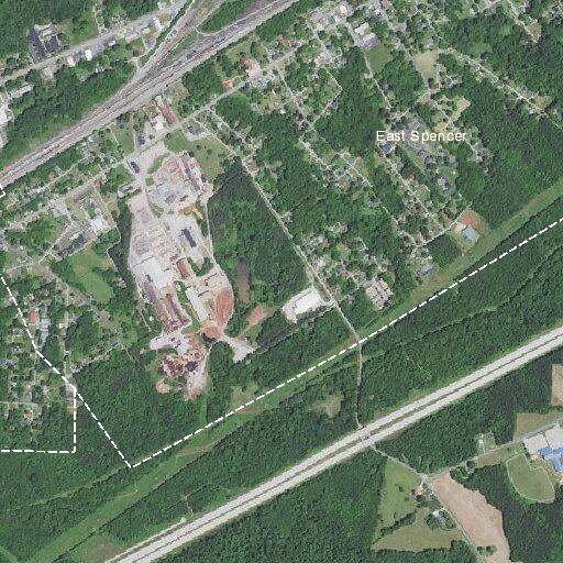 Woods fire reported near factory in East Spencer