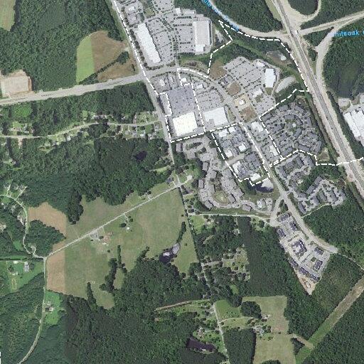 Road hazard reported on White Oak Road turn lane