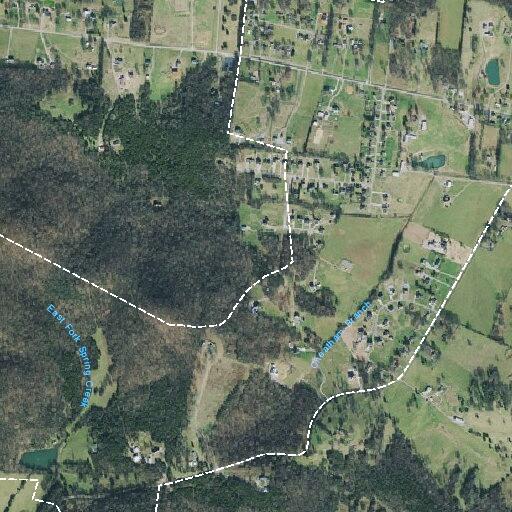 Power lines down on Cheatham Springs Road