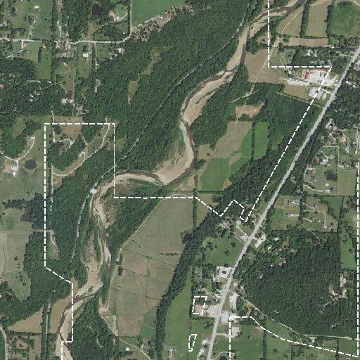 Vehicle hits bridge and blocks lane on US-71