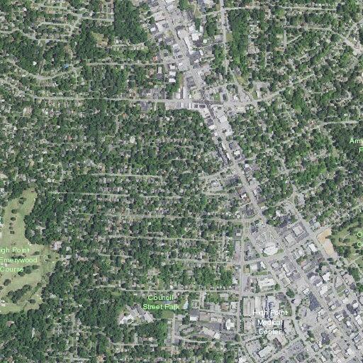 Non-emergency EMS call near Alamance Plaza in Maple Avenue