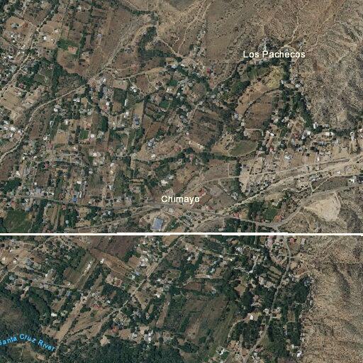 60-year-old male conscious after possible fall in Chimayo