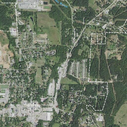 Car in ditch near Huntsville Stonebridge area