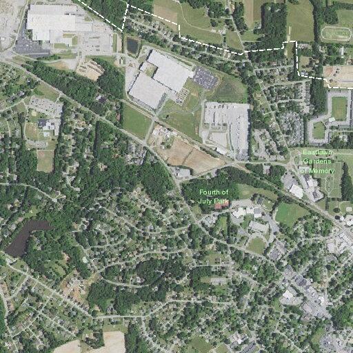 Possible MIP and spray paint vandalism at Fourth of July Park