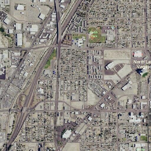 Traffic stop at Las Vegas and Lake Mead