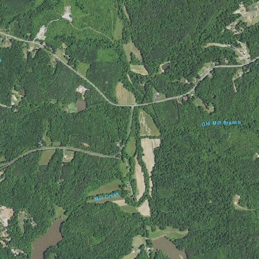 Brush fire reported on Stafford Mill Road