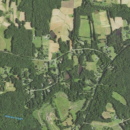 Brush fire reported on Jack Clement Road