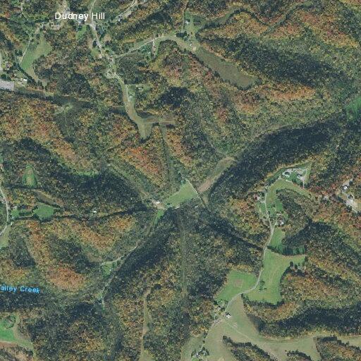 Single vehicle off roadway near Sugar Town Ridge Lane