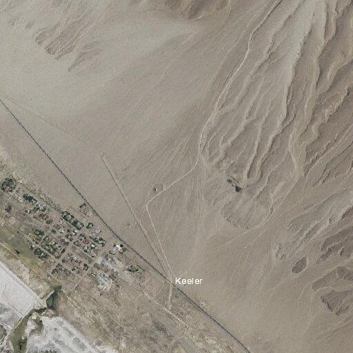 Responder en route to Lone Pine Fire
