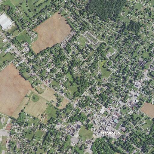 Disabled red car blocking lane near Kyle's in Monticello