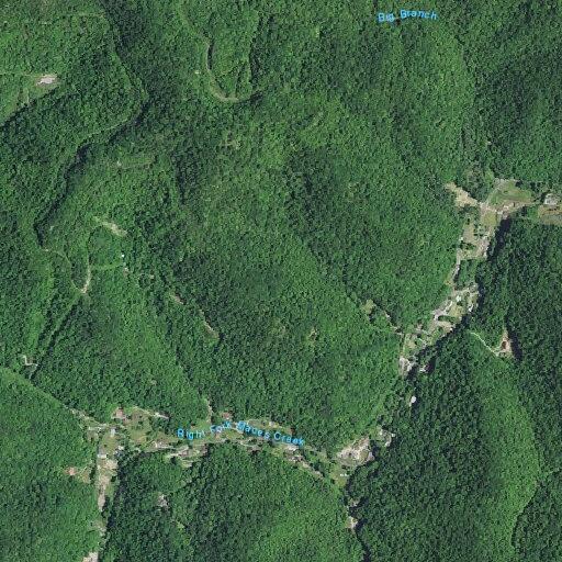 Man reportedly assaulting others near Right Fork of Maces Creek Rd