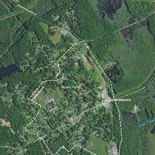 Tree and power lines blocking roadway