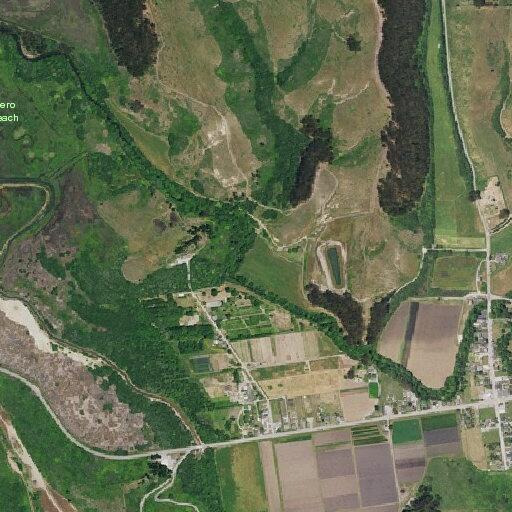 Unknown trash fire reported near Pescadero