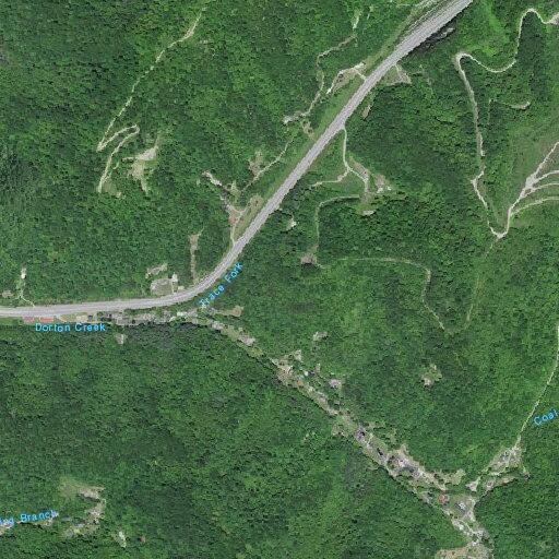 Female with facial injury and back pain near Dorton Creek