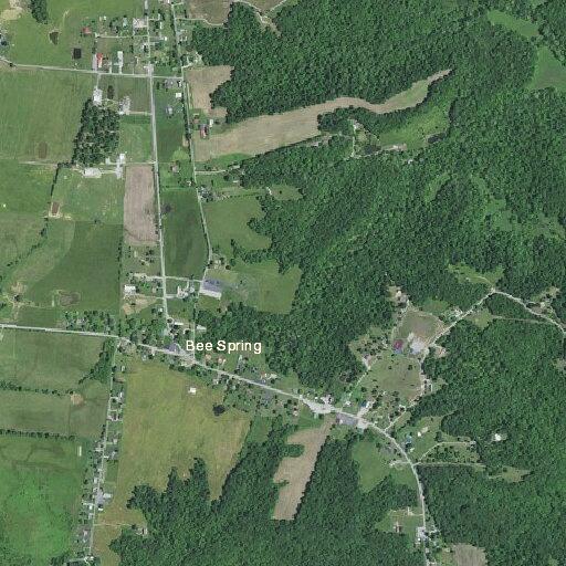 Non-injury crash at Bee Spring post office