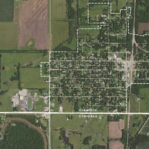 Smoking lawnmower checked near South Locust