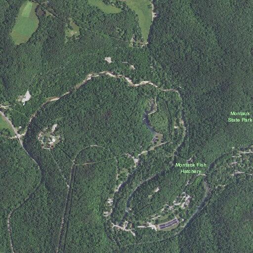 Fire alarm sounding near Montauk State Park cabin