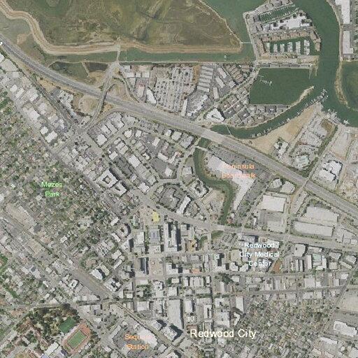 Person having a seizure near Main Street in Redwood City