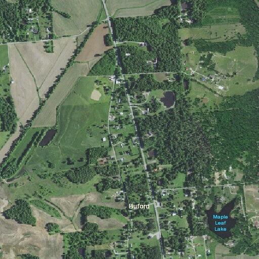 Male patient with breathing difficulty near Buford Road