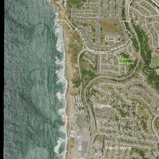 Vehicle stop near Esplanade Avenue in Pacifica