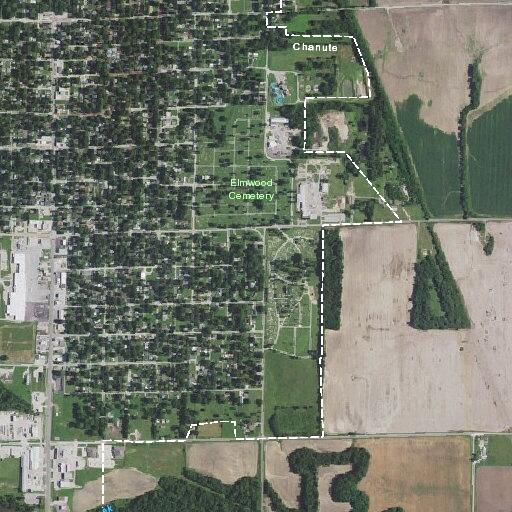Elderly woman unable to stand near Chanute
