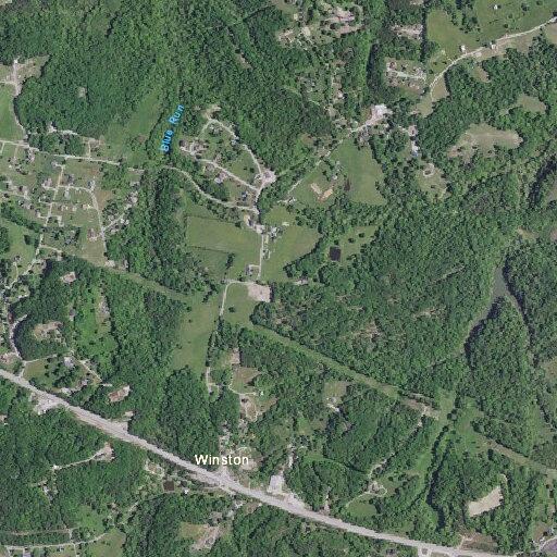 Controlled leaf burn at Trotting Ridge Road
