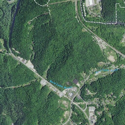 Trailer moved in blind curve creates traffic hazard