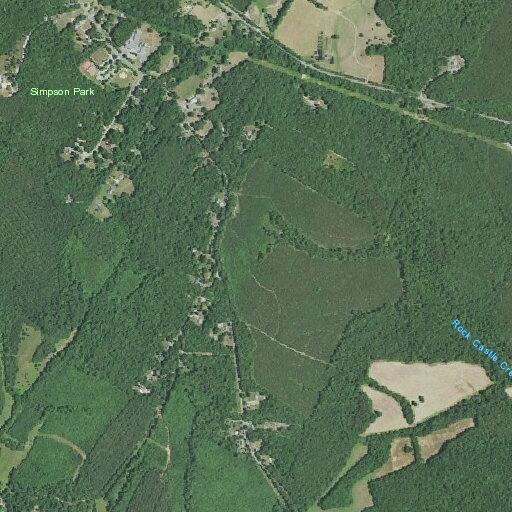 Backyard and woods fire near Porters Road home
