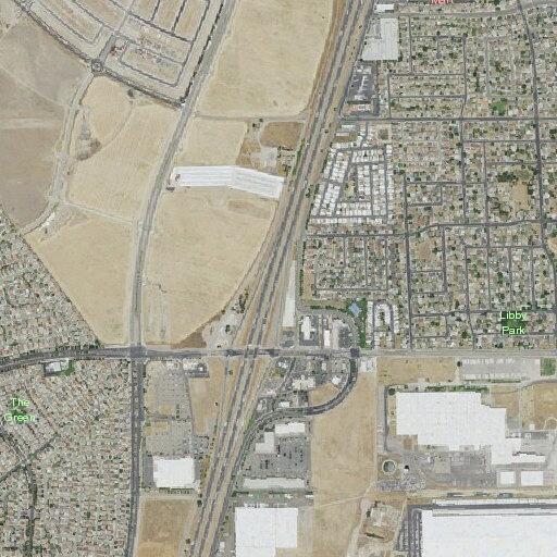 Traffic hazard reported at I-5 and Louise Avenue (center divide)