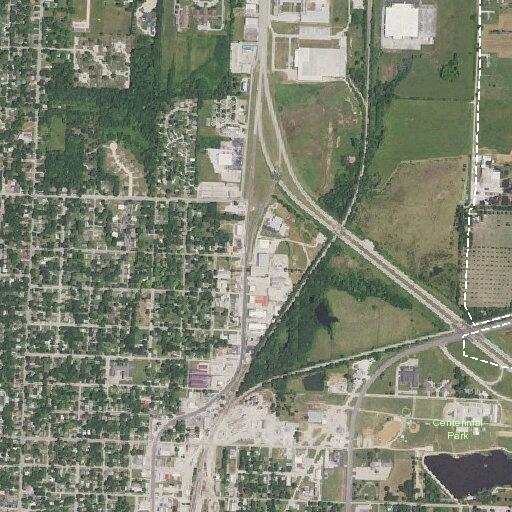 Driver cuts off truck and stops in ditch on US 54