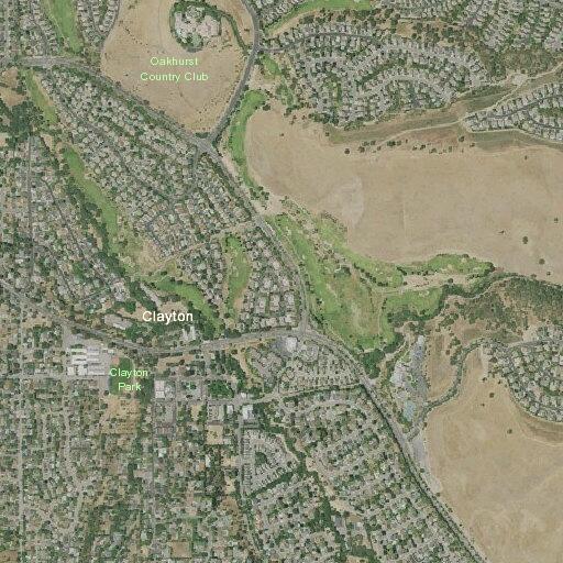 One-acre grass fire near Clayton Road intersection