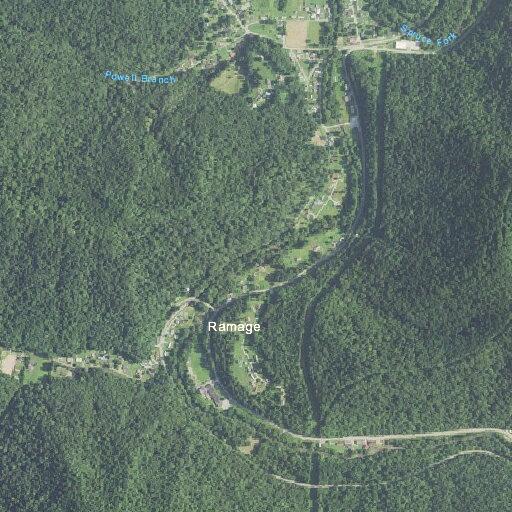 Single vehicle crash near Ramage Grade School